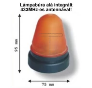 Villogólámpa és 433 MHz antenna Villogólámpa és 433 MHz antenna