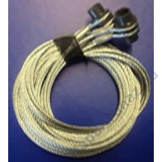 Hörmann drótkötél kötélszívvel, komplett 2375 mm magas kapukhoz